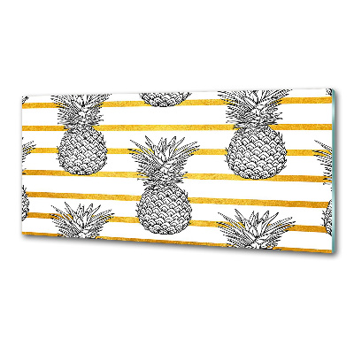 Cooker splashback Pineapple stripes