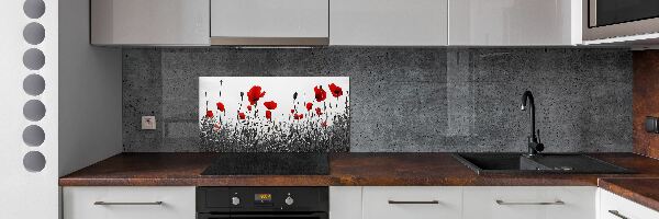 Cooker splashback Macs