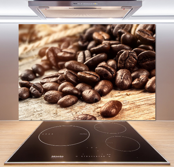 Kitchen splashback Coffee beans