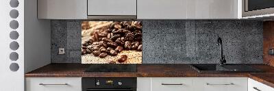 Kitchen splashback Coffee beans