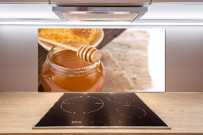 Cooker splashback Honey