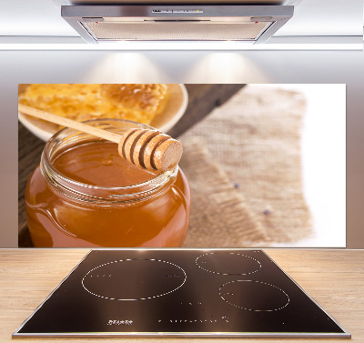 Cooker splashback Honey