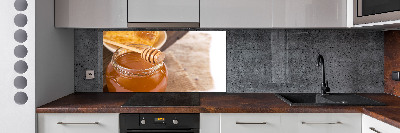 Cooker splashback Honey