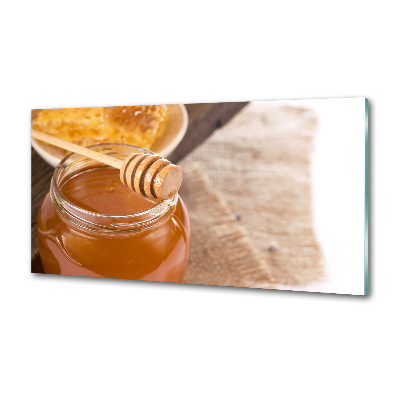 Cooker splashback Honey