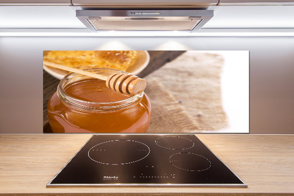 Cooker splashback Honey