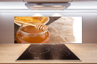 Cooker splashback Honey