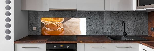 Cooker splashback Honey