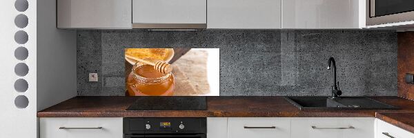 Cooker splashback Honey