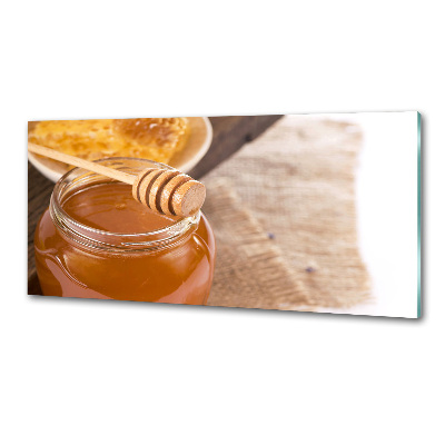 Cooker splashback Honey