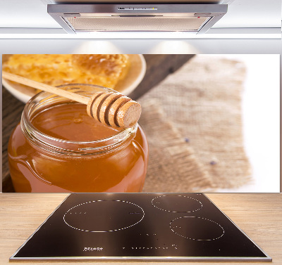 Cooker splashback Honey