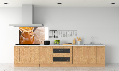 Cooker splashback Honey