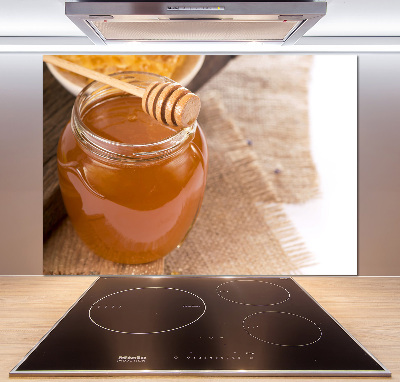 Cooker splashback Honey