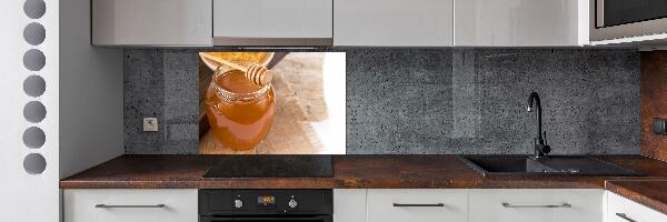 Cooker splashback Honey