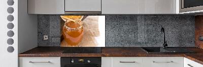 Cooker splashback Honey