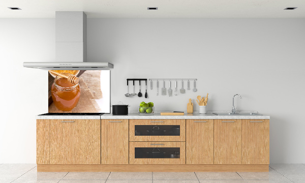 Cooker splashback Honey