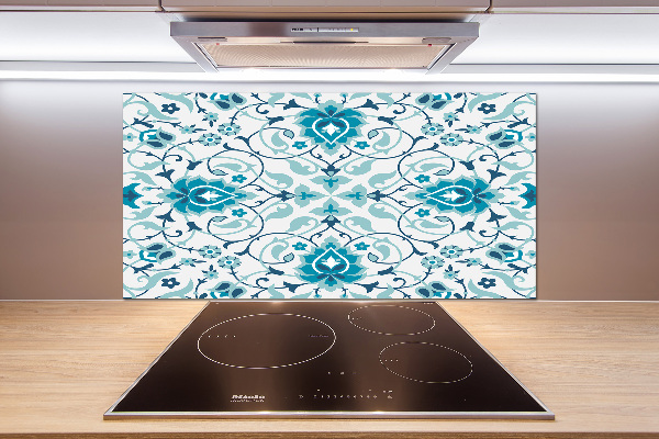 Cooker splashback Arab pattern