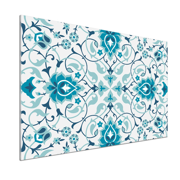 Cooker splashback Arab pattern