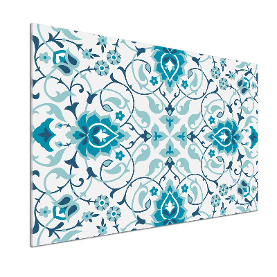 Cooker splashback Arab pattern