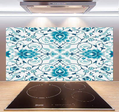 Cooker splashback Arab pattern