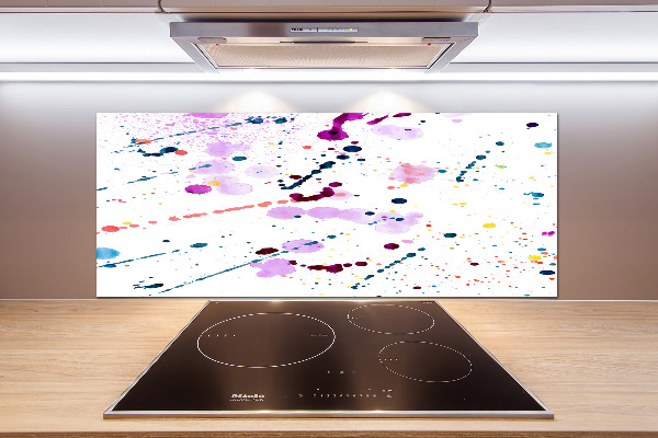 Cooker splashback Abstract spots