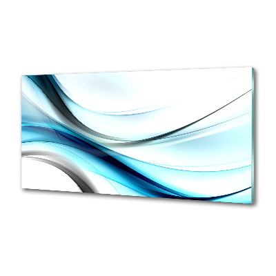 Cooker splashback Wave abstraction