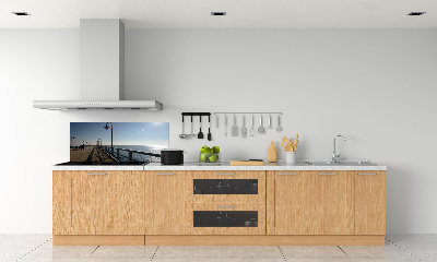 Cooker splashback Pier in Gdynia