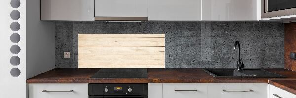 Kitchen splashback Wooden background