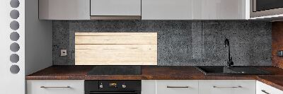 Kitchen splashback Wooden background