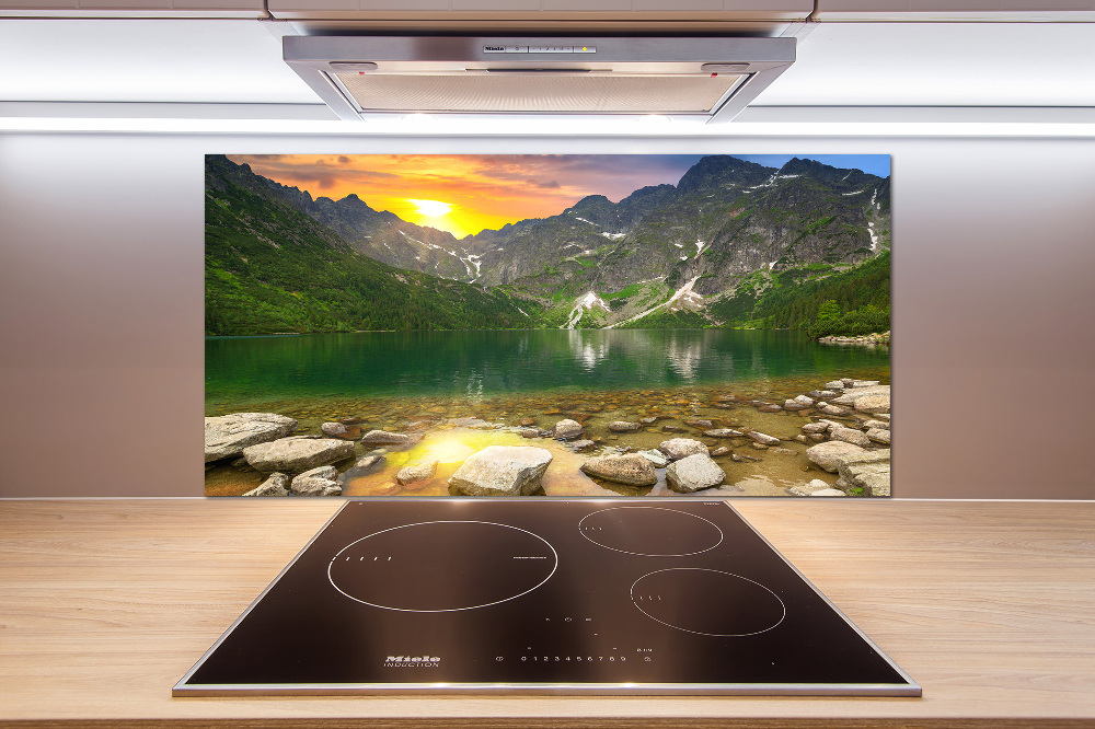 Cooker splashback Morskie Oko Tatry