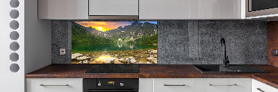 Cooker splashback Morskie Oko Tatry