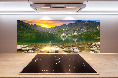 Cooker splashback Morskie Oko Tatry