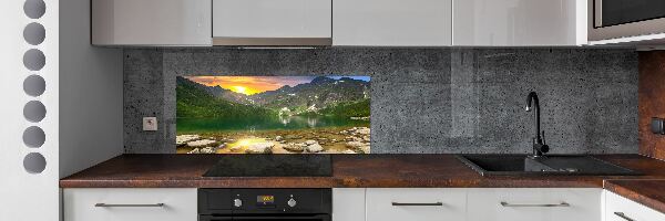 Cooker splashback Morskie Oko Tatry