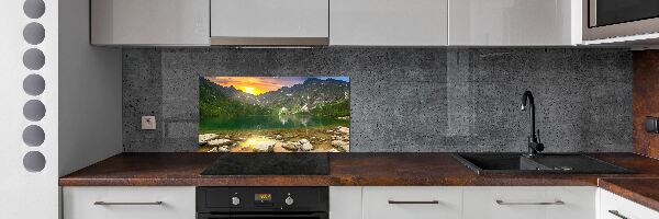 Cooker splashback Morskie Oko Tatry