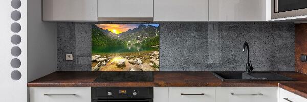 Cooker splashback Morskie Oko Tatry