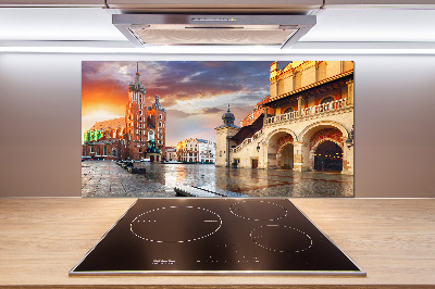 Kitchen splashback panel Cracow Poland