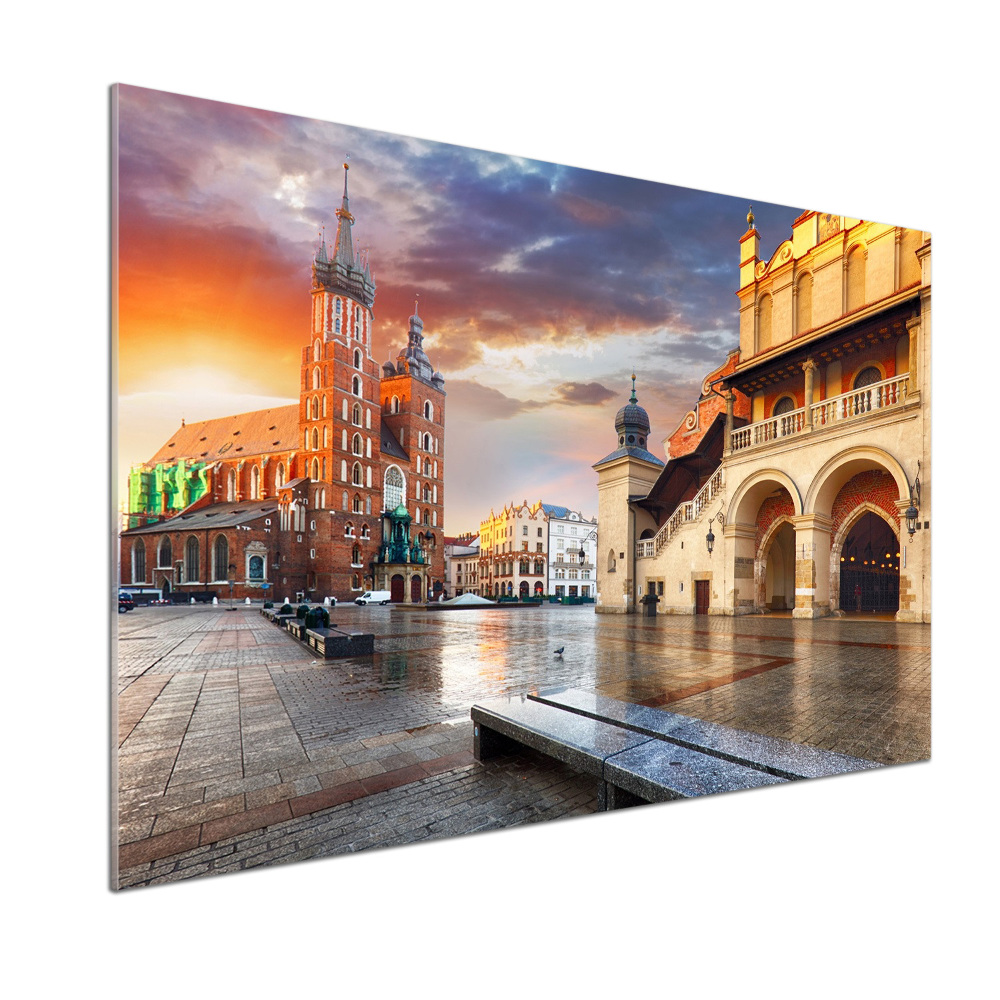 Kitchen splashback panel Cracow Poland