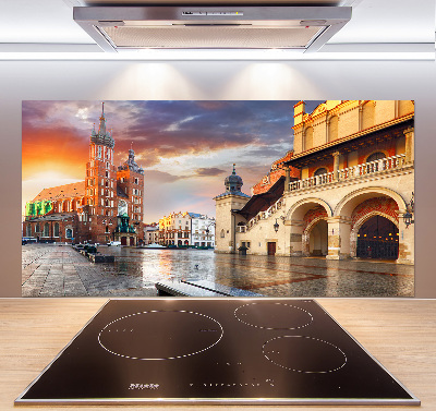 Kitchen splashback panel Cracow Poland