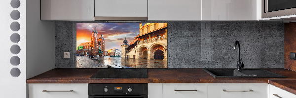 Kitchen splashback panel Cracow Poland