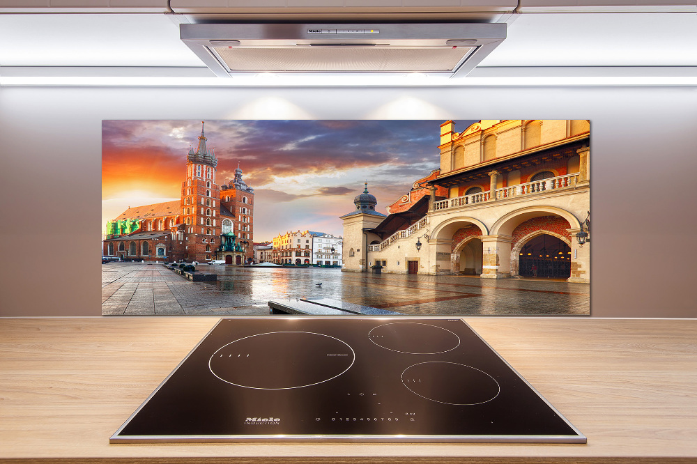 Kitchen splashback panel Cracow Poland