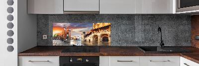 Kitchen splashback panel Cracow Poland