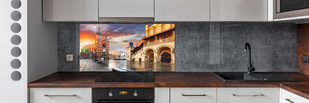 Kitchen splashback panel Cracow Poland