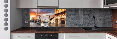 Kitchen splashback panel Cracow Poland