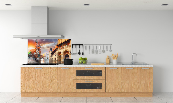 Kitchen splashback panel Cracow Poland