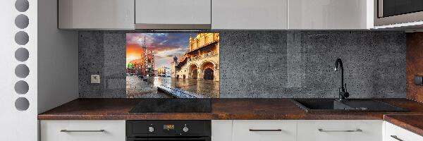 Kitchen splashback panel Cracow Poland