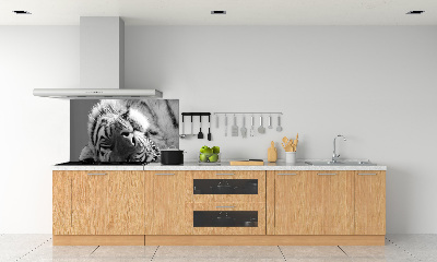 Cooker splashback Sleepy Tiger