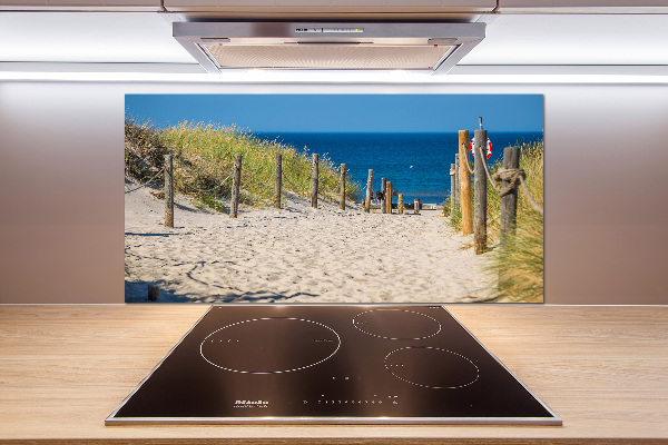 Cooker splashback Coastal dunes