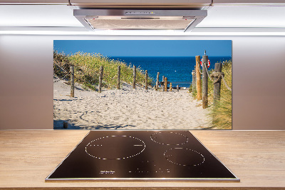 Cooker splashback Coastal dunes