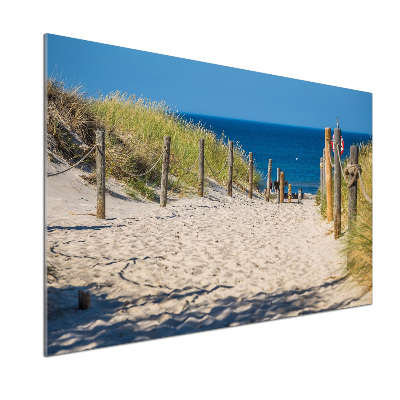 Cooker splashback Coastal dunes