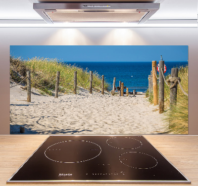 Cooker splashback Coastal dunes