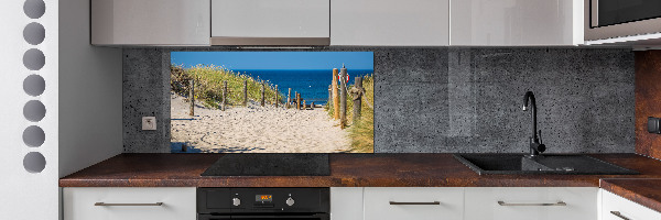 Cooker splashback Coastal dunes